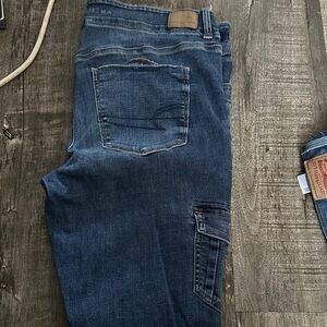 American Eagle Outfitters Dark Blue Women's Jeans